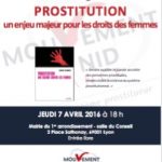 Conférence et débat avec Claudine Legardinier, journaliste : Prostitution, un enjeu majeur pour les droits des femmes