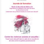 Formation contre les violences sexistes et sexuelles : repérer, prévenir et accompagner les victimes (Antony)