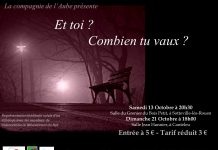 Rouen : Première représentation de la pièce « Et toi, combien tu vaux ? »