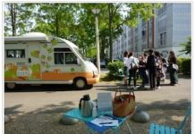 Un point d’accueil mobile au Mans