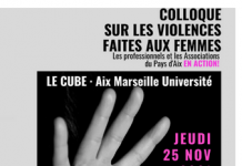 Colloque du collectif aixois contre les violences faites aux femmes le 25 novembre à Aix-en-Provence