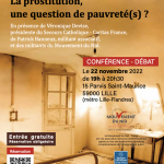 Lille, 22 novembre 2022 : La prostitution, une question de pauvreté?