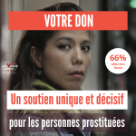 Appel aux dons 2022 en solidarité avec les victimes de la prostitution don