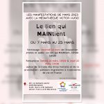 Le lien qui MAINtient à la médiathèque Victor Hugo à Montpellier