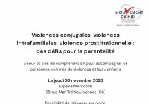 30 novembre à Vannes : colloque défis pour la parentalité colloque vannes famille prostitution parentalité