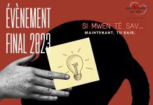 23 novembre en Martinique : Si Mwen Te Sav