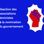 Réaction féministe à la nomination du nouveau gouvernement Barnier