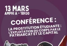 13 mars à Toulouse : conférence-débat à l’université conférence Toulouse 13 mars
