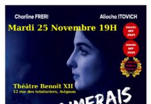 Avignon, le 25 novembre à 19h : « J’aimerais arrêtée » J'aimerais arrêtée
