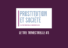 Lettre trimestrielle n°3 : loi intégrale, les victimes de prostitution oubliées ?